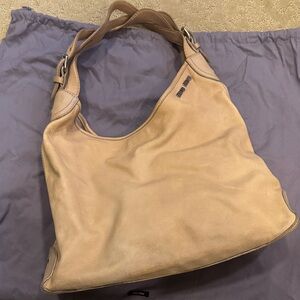 Beige Miu Miu bag